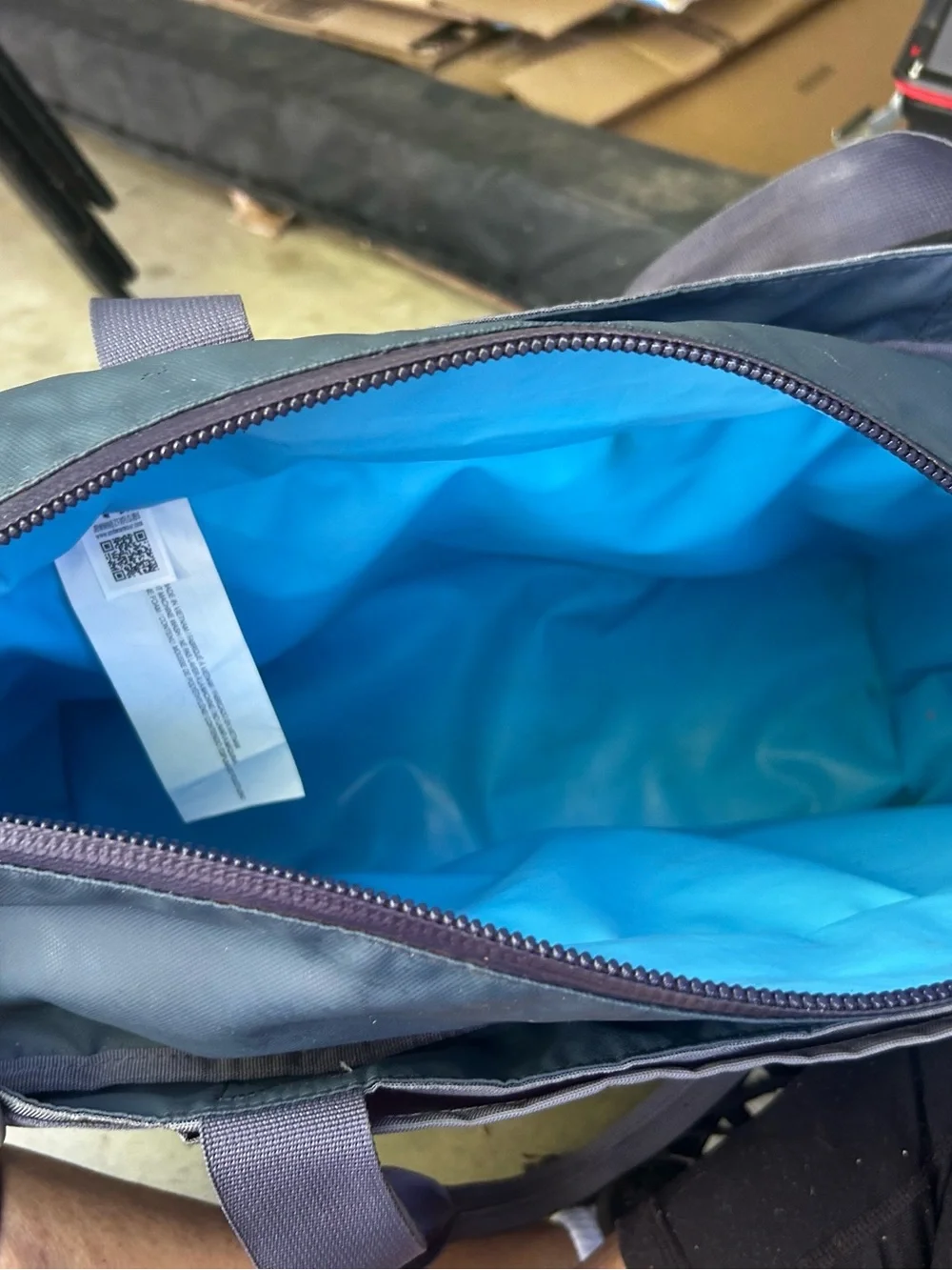 Under Armour Sideline Soft Cooler Tote Bag – Gray & Blue, 24-Can Capacity